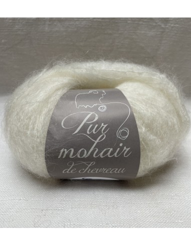 Pelote Ecrue - Pur mohair