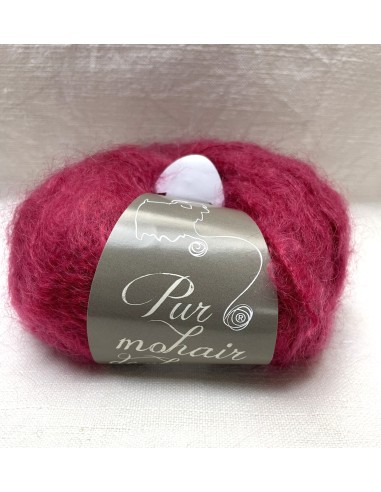 Pelote Bourgogne - Pur mohair